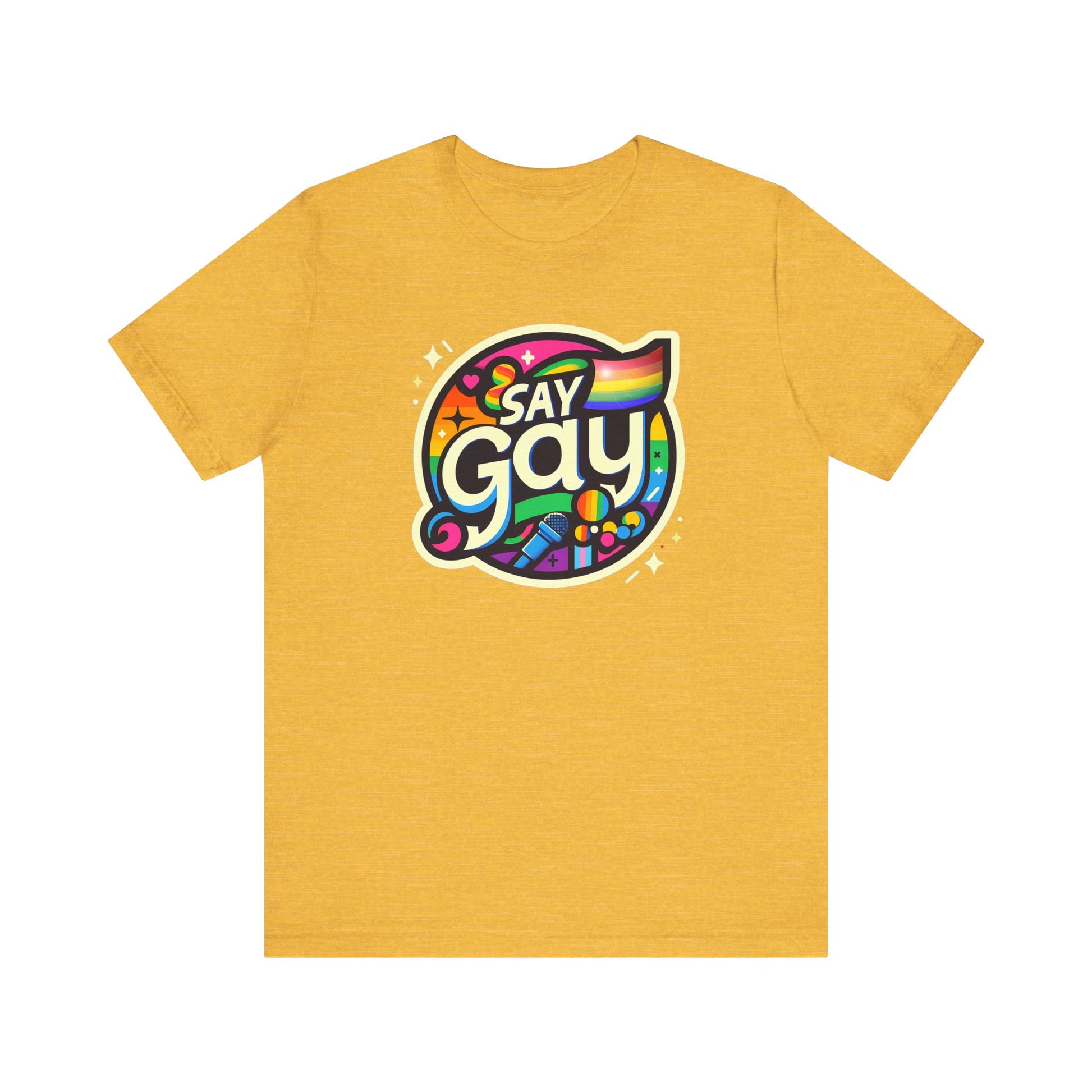 Say Gay t-shirt mens womens ladies | Speak Out Shirts