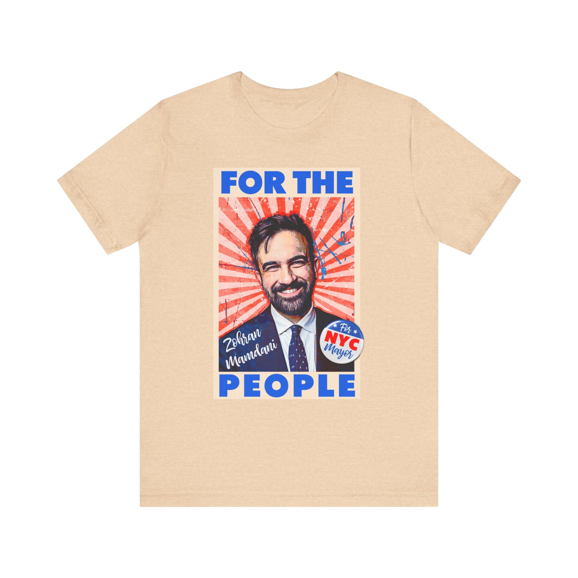 Zohran Mamdani FOR THE PEOPLE t-shirt protest mens womens | Speak Out Shirts