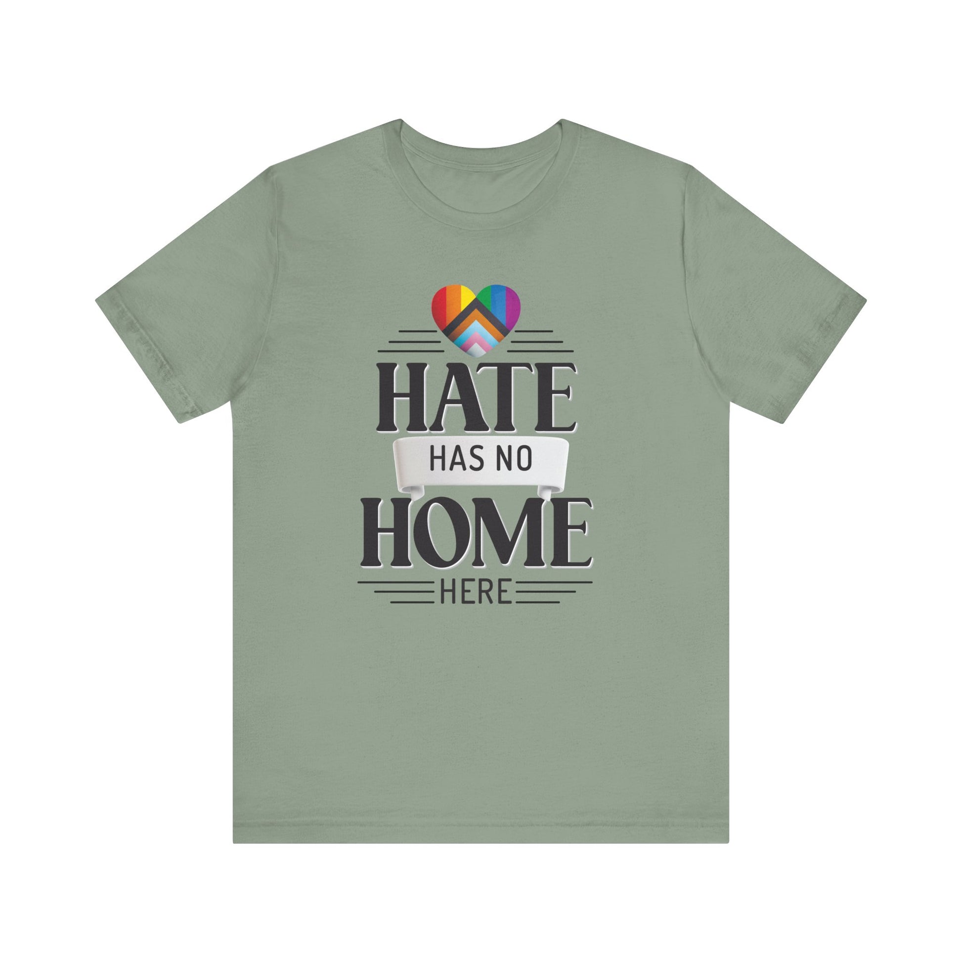 Hate Has No Home Here Unisex Tee - Anti-Hate Statement