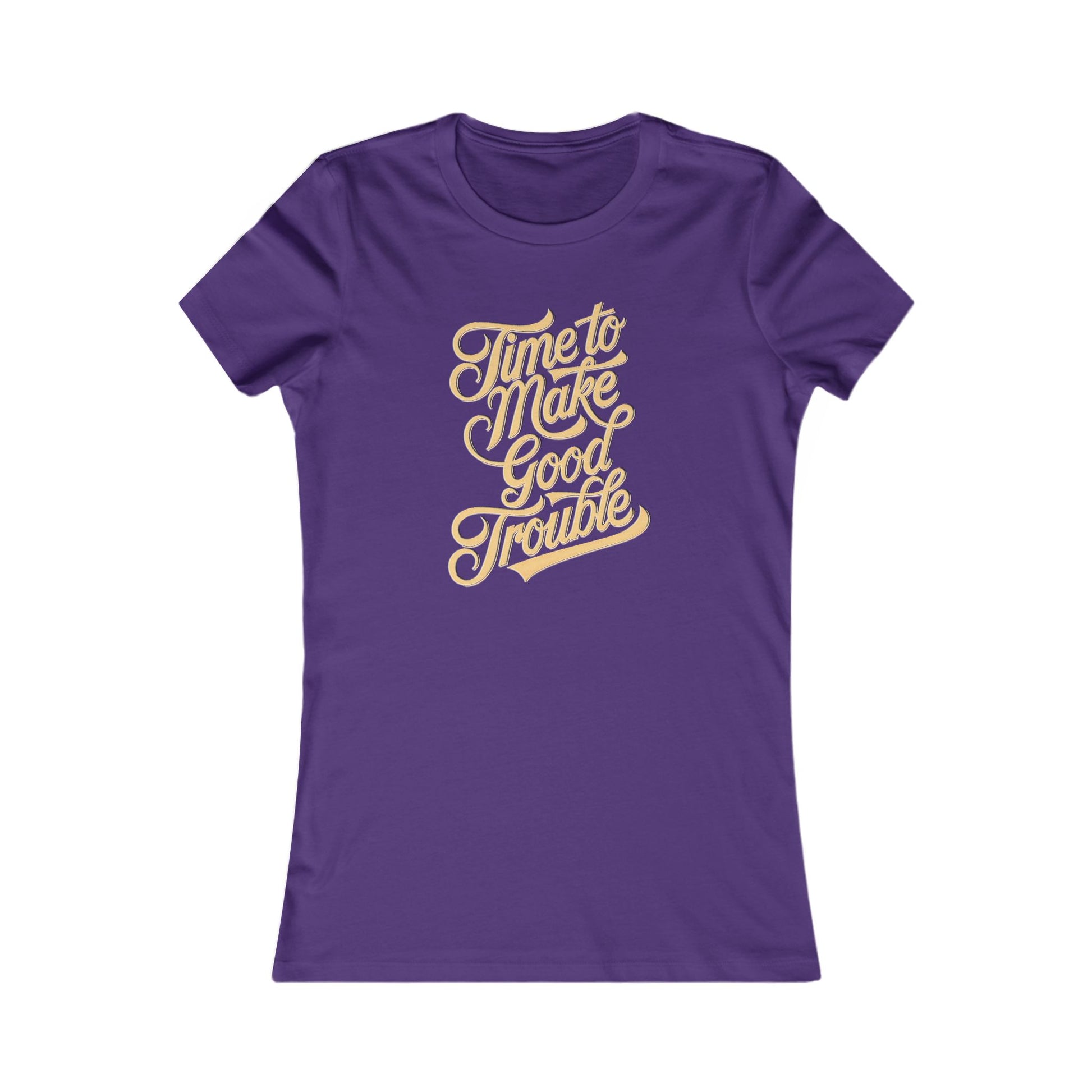 It's Time to Make Good Trouble Women's Tee - John Lewis