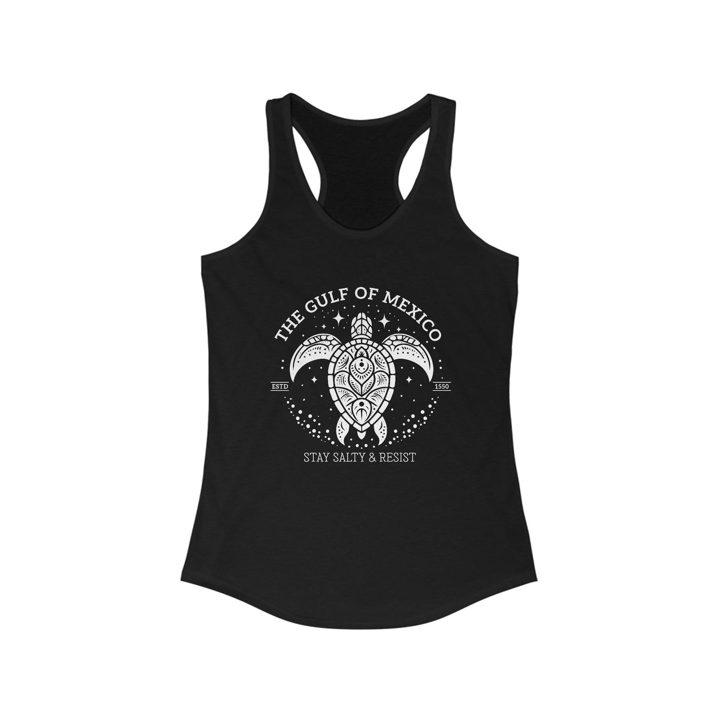 Gulf of México Tortuga Tank - Stay Salty & Resist