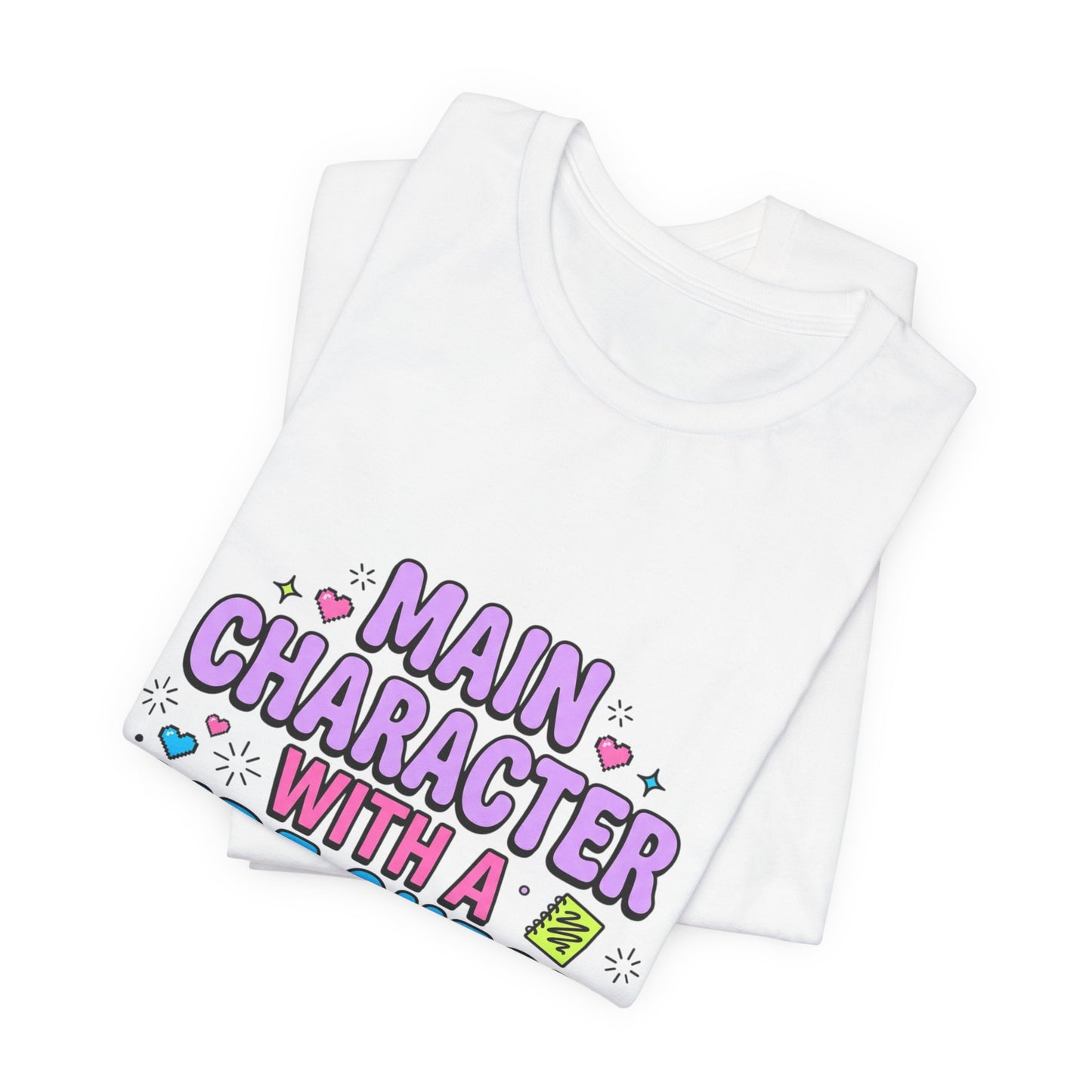 Main Character With A Side Quest Tee | Gen Z Sassy Sarcastic Aesthetic