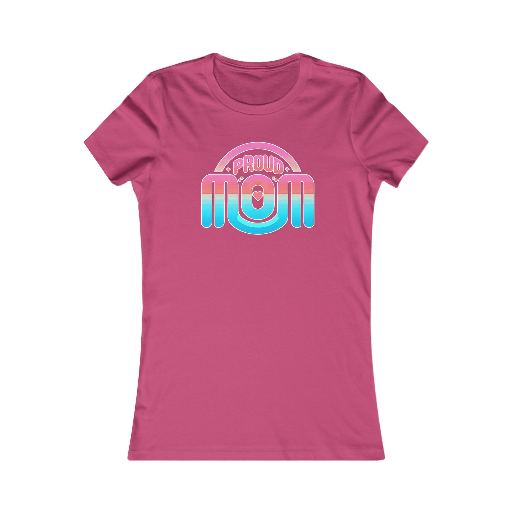 Proud Trans Mom Women's Tee - LGBTQ+ Pride