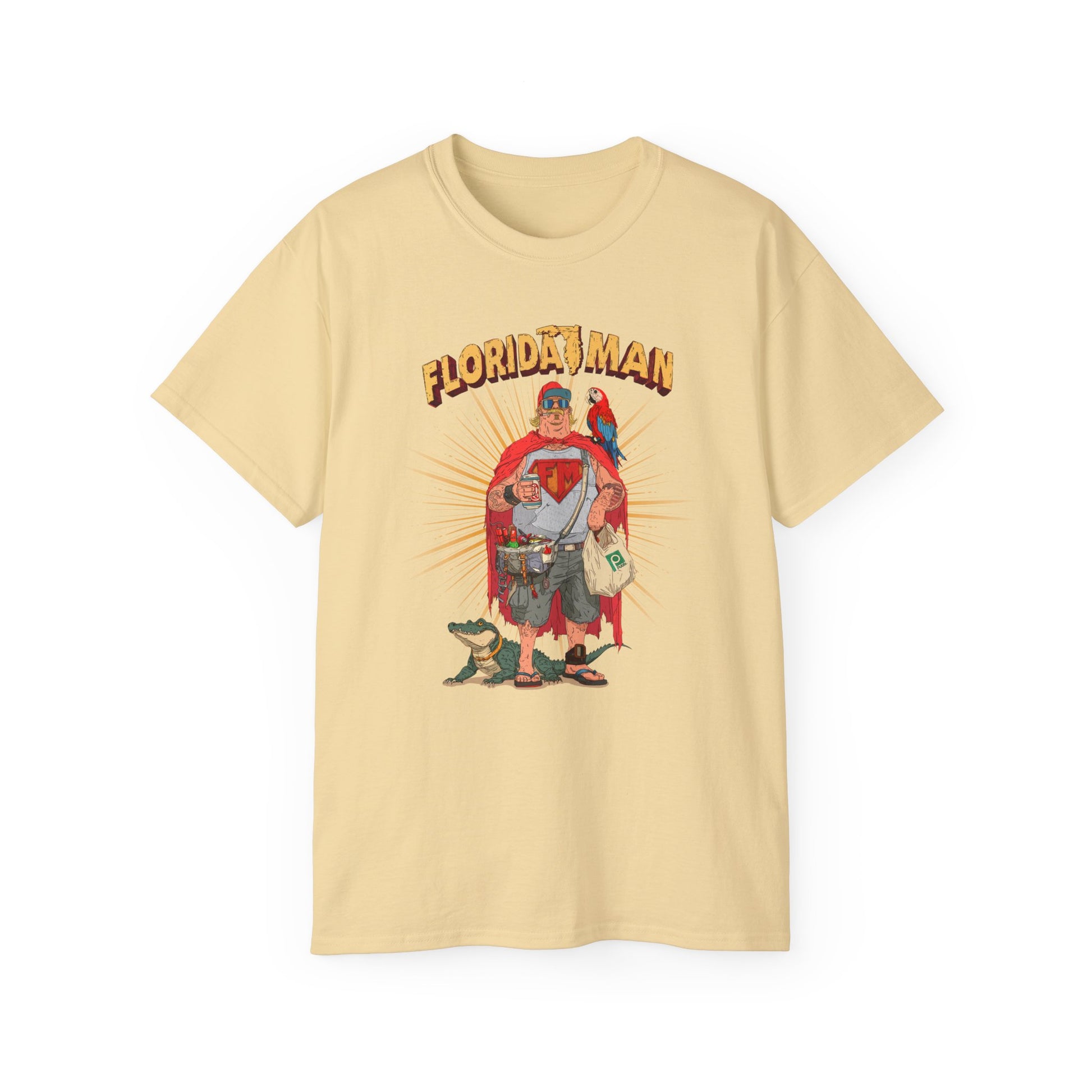 Florida Man The Anti Hero No One Asked For t-shirt activist mens womens | Speak Out Shirts