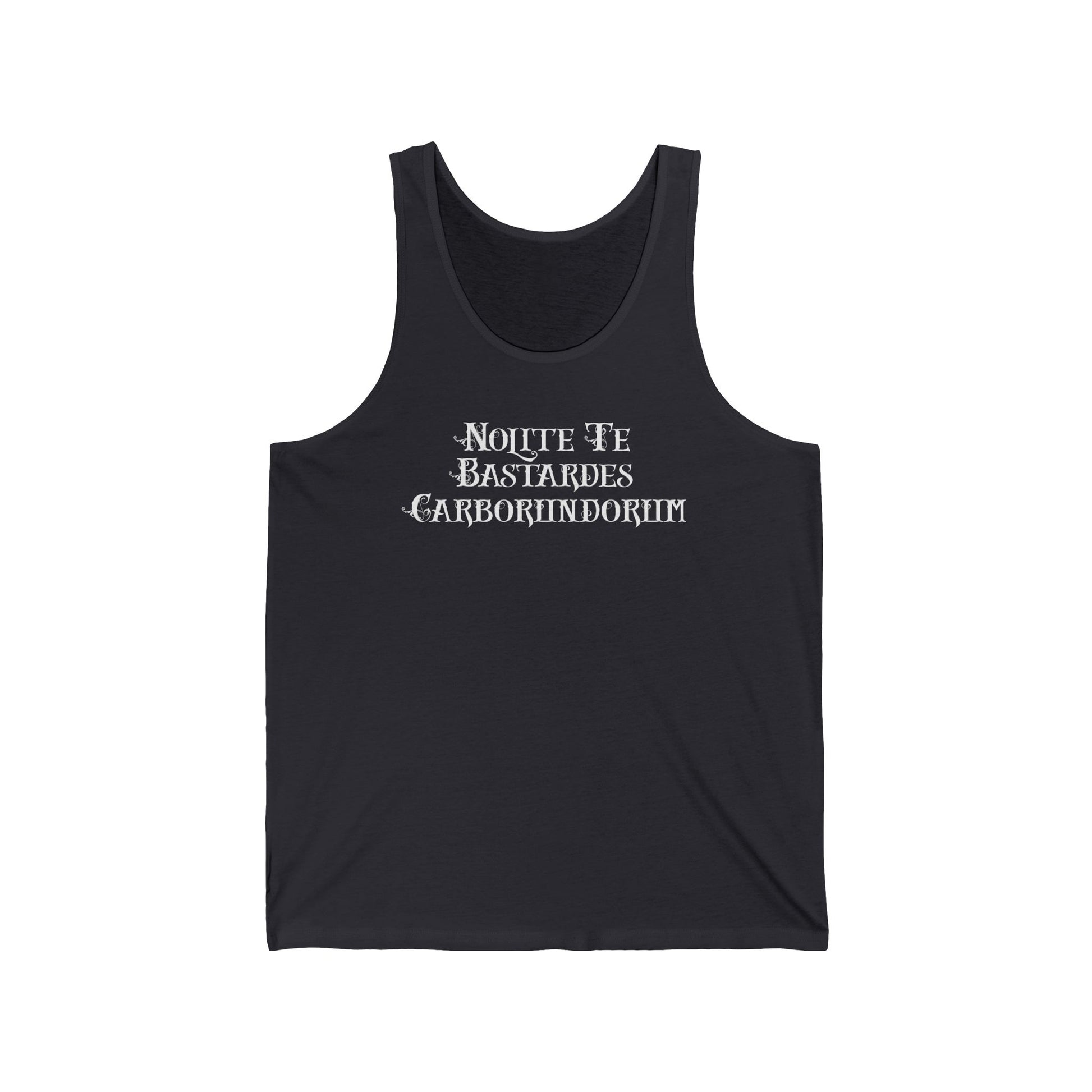 Nolite Te Bastardes Carborundorum Jersey Tank t-shirt protest mens womens | Speak Out Shirts