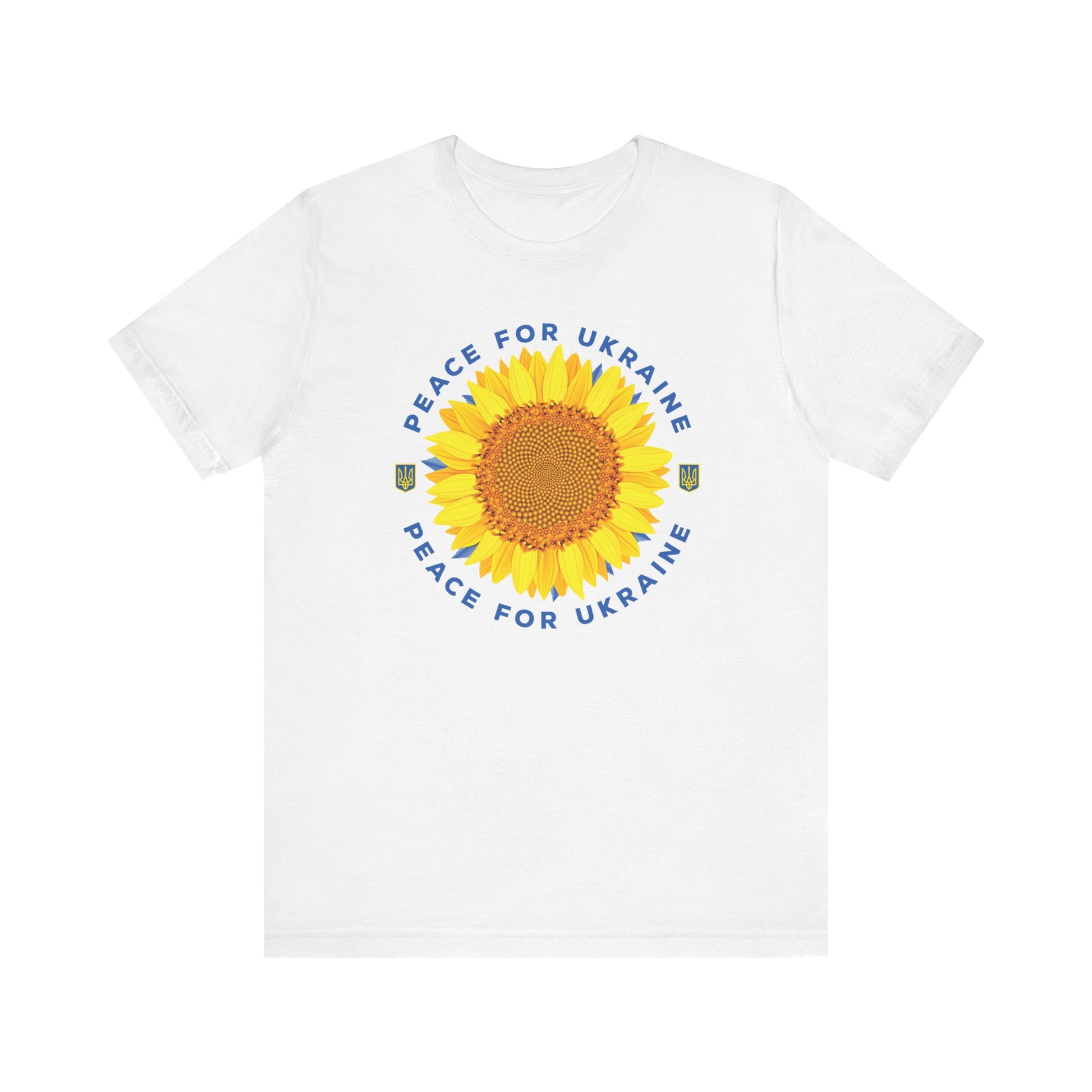 Peace for Ukraine t-shirt activist mens womens | Speak Out Shirts