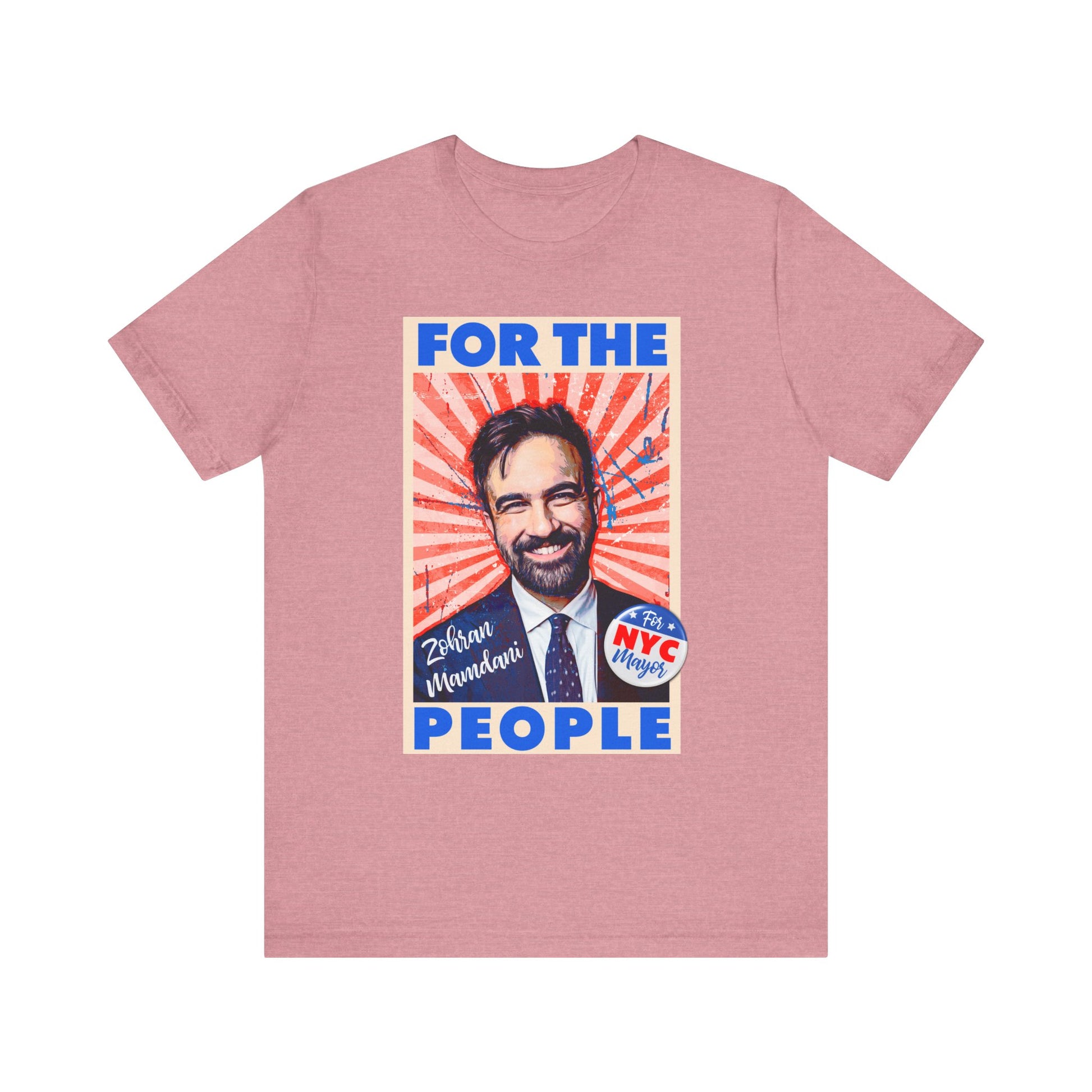 Zohran Mamdani FOR THE PEOPLE t-shirt protest mens womens | Speak Out Shirts