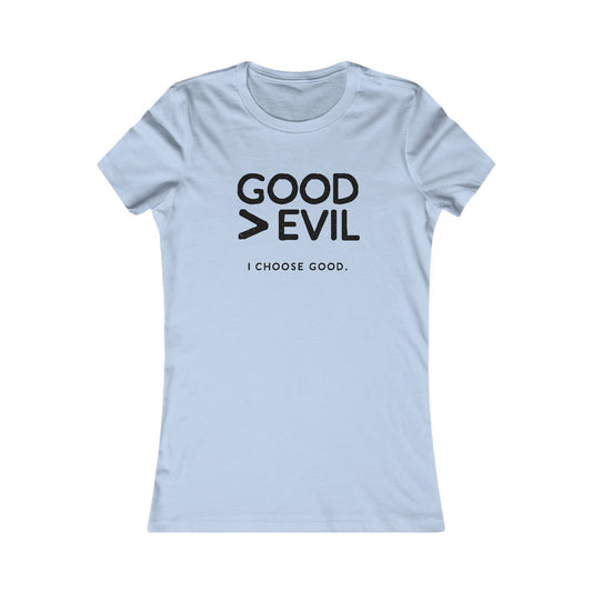 Good > Evil - Renee Good Tribute - Women's Tee