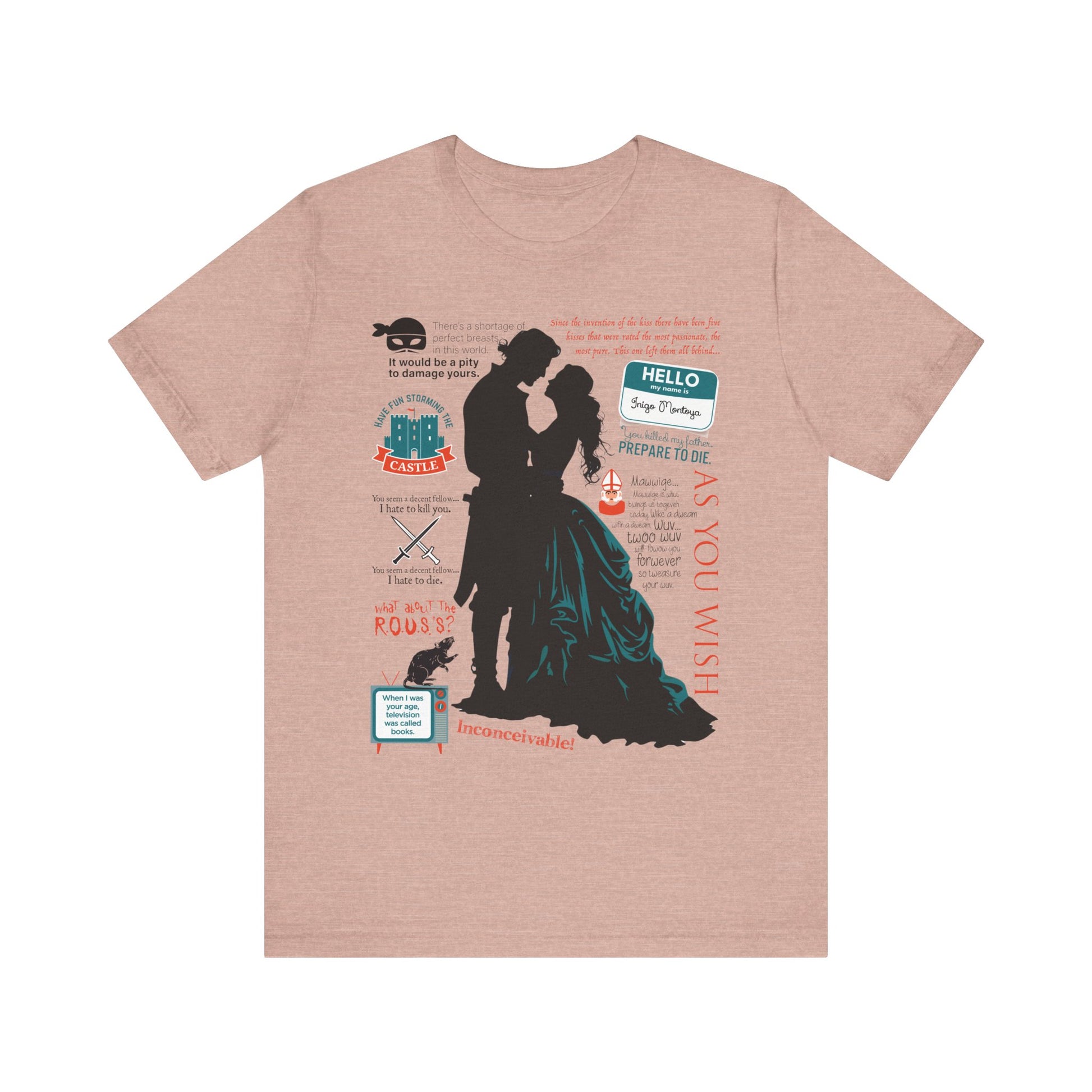 Princess Bride t-shirt vintage mens womens ladies | Speak Out Shirts