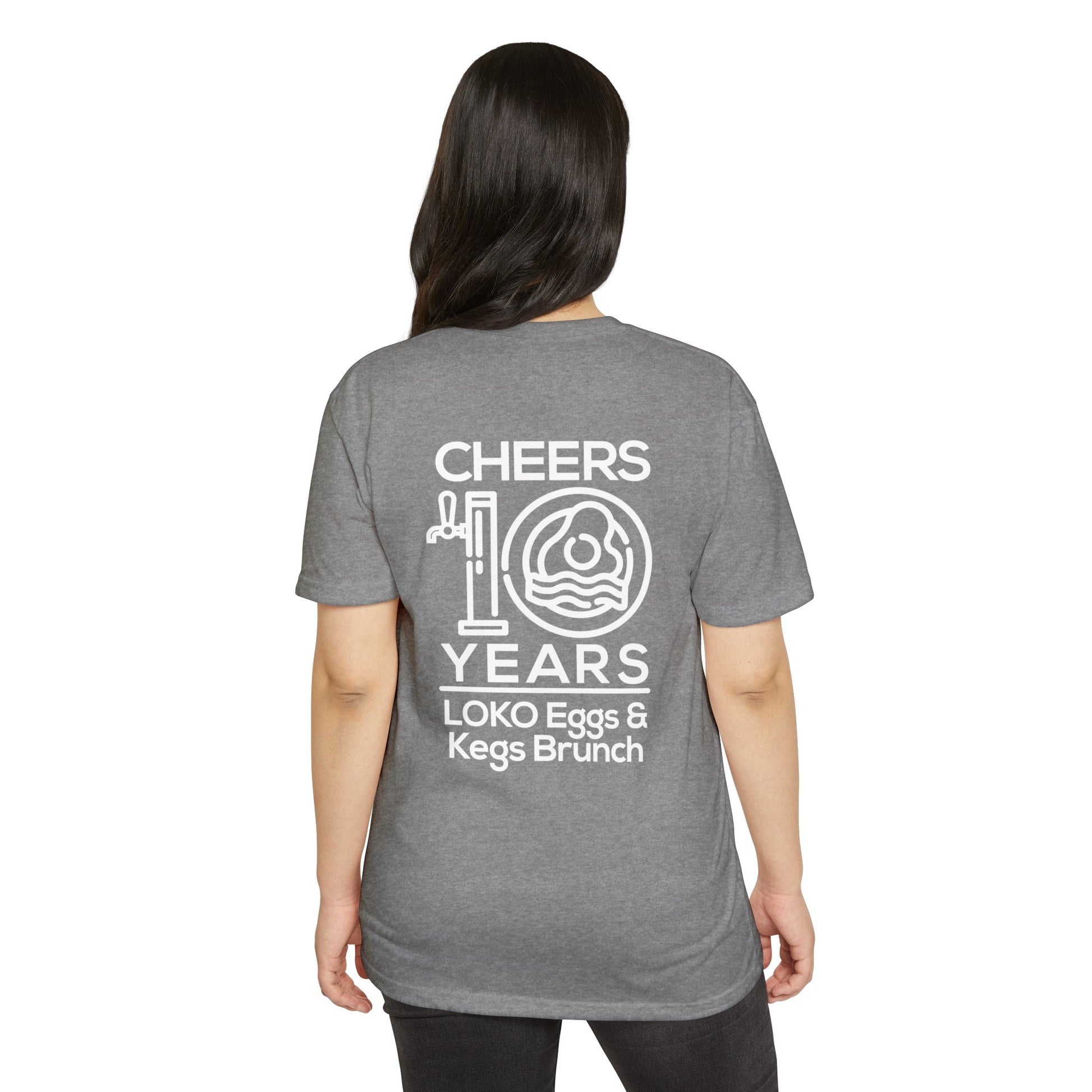 Cheers to 10 Years by LOKO Cuisine - Speak Out Shirts