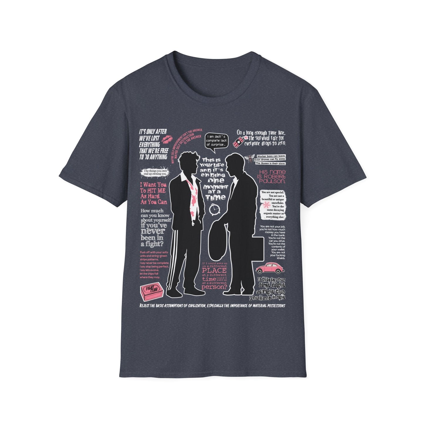 Fight Club: The Quotes - Speak Out Shirts