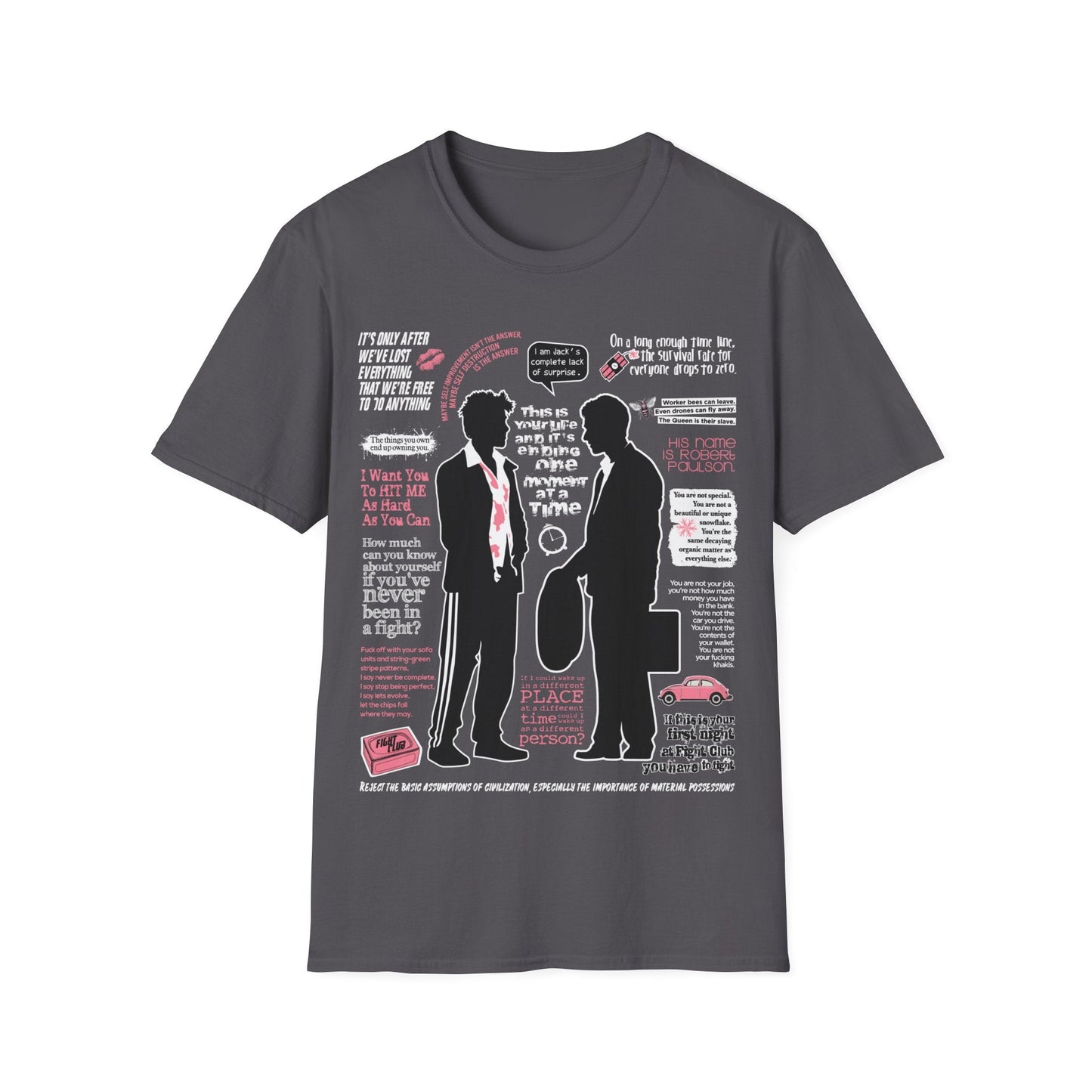 Fight Club: The Quotes - Speak Out Shirts