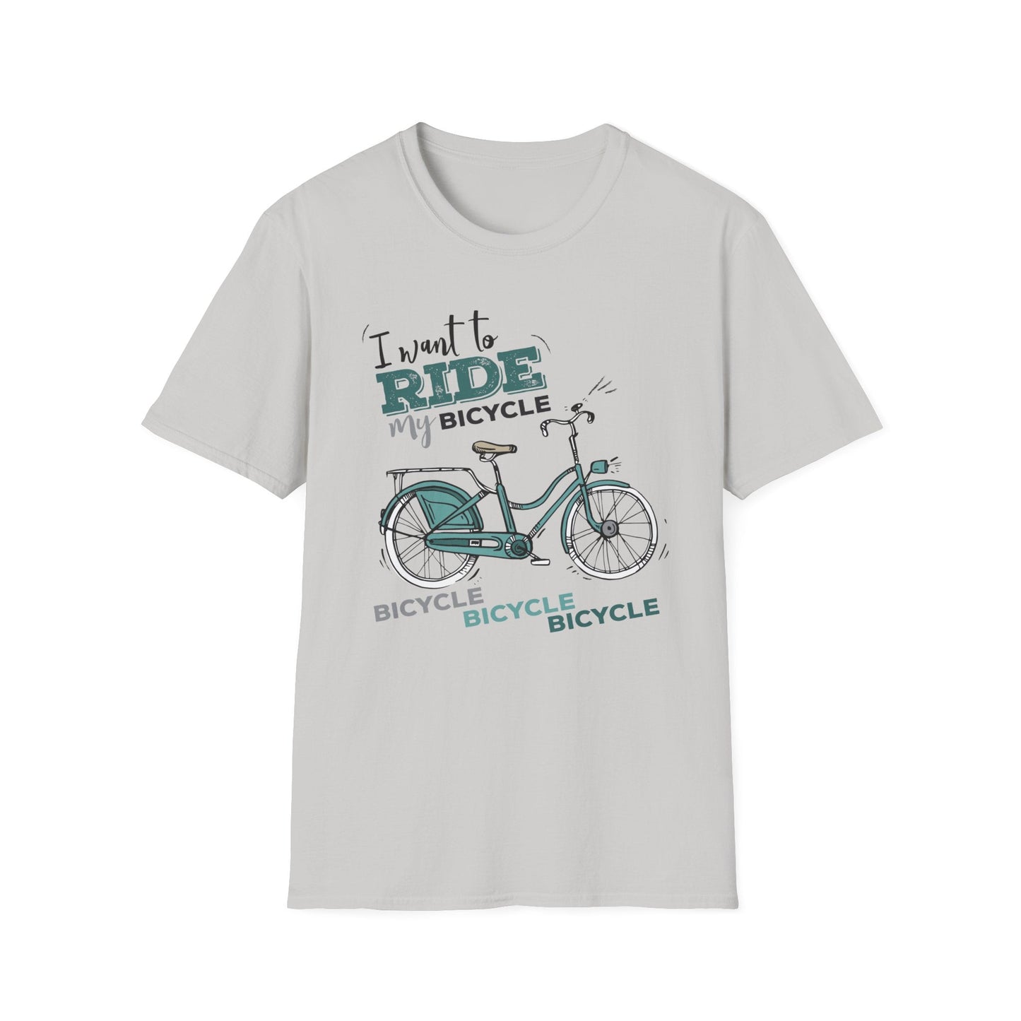 I want to ride my bicycle - Speak Out Shirts