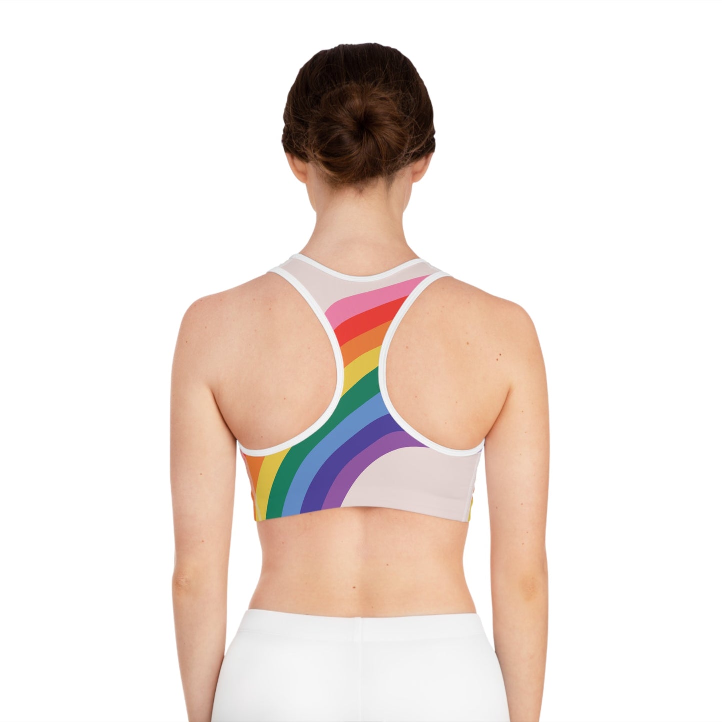 LGBTQ+ Sports Bra - Speak Out Shirts