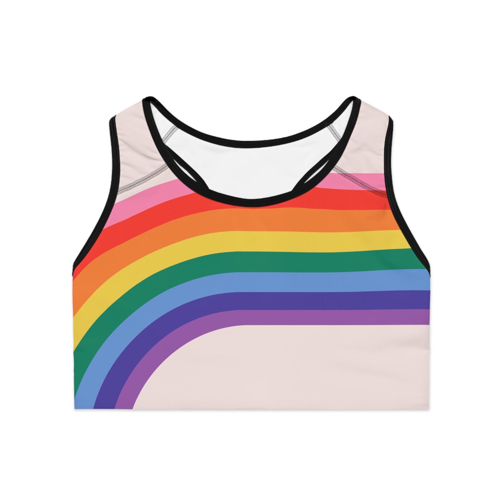 LGBTQ+ Sports Bra - Speak Out Shirts