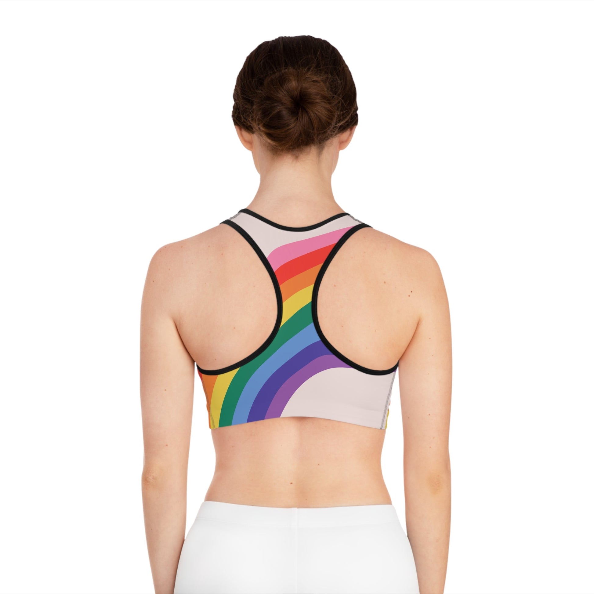 LGBTQ+ Sports Bra - Speak Out Shirts