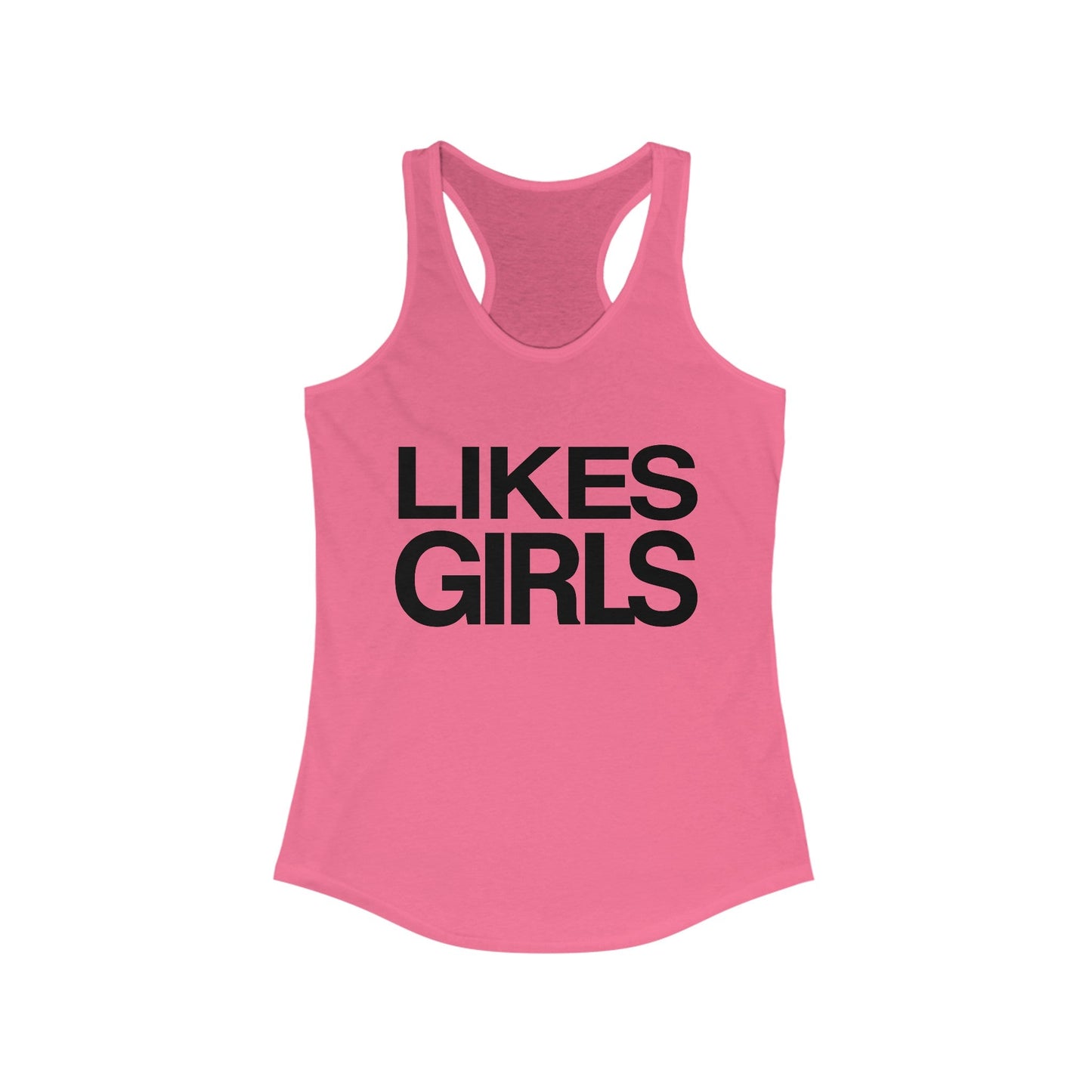 Likes Girls Ideal Racerback Tank - Speak Out Shirts