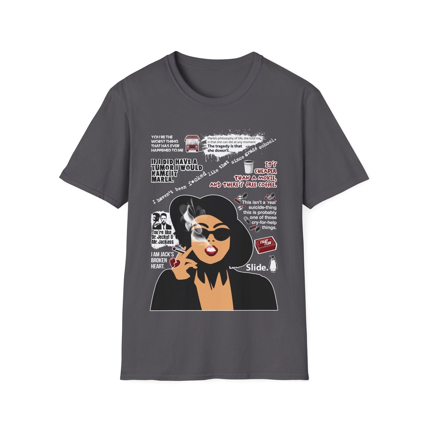 Marla Singer: The Quotes - Speak Out Shirts