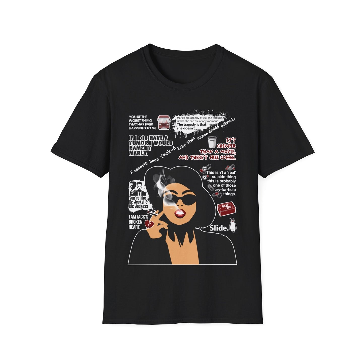 Marla Singer: The Quotes - Speak Out Shirts