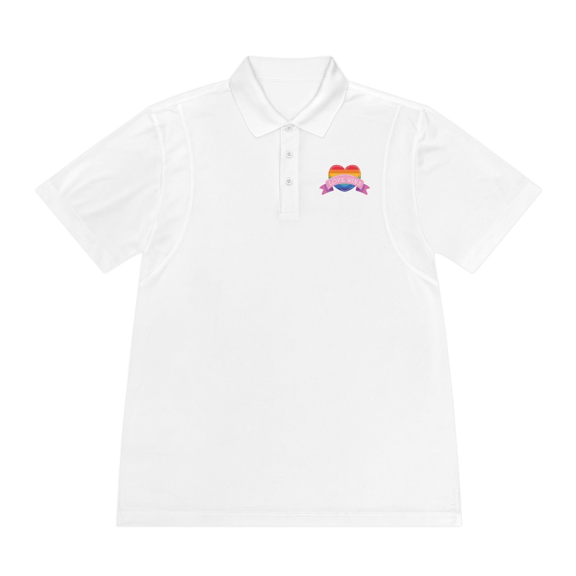 Love Wins Sport Polo Shirt