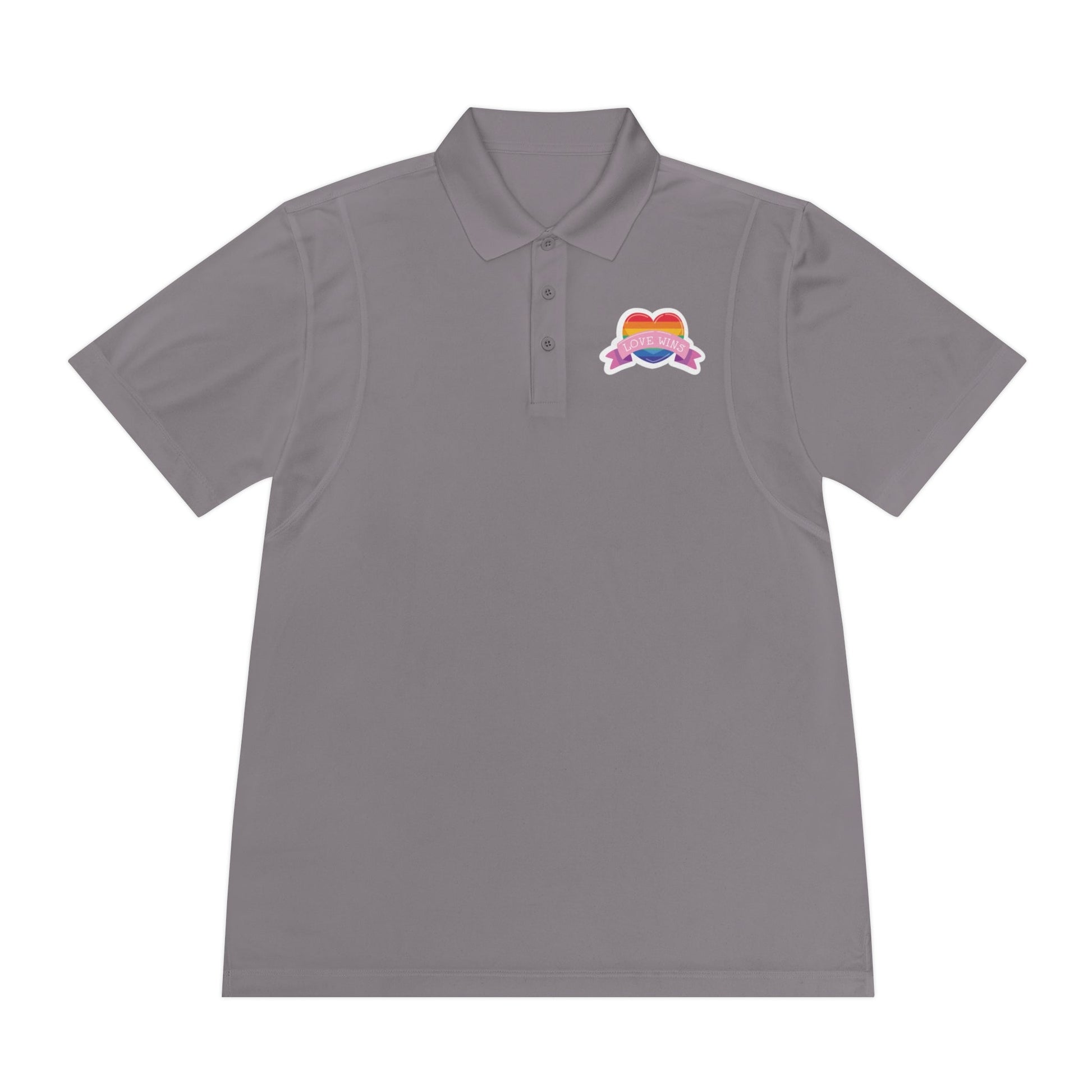 Love Wins Sport Polo Shirt