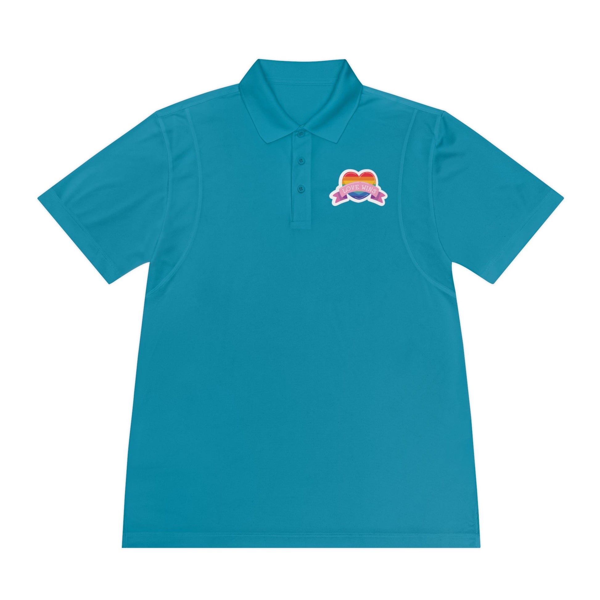 Love Wins Sport Polo Shirt