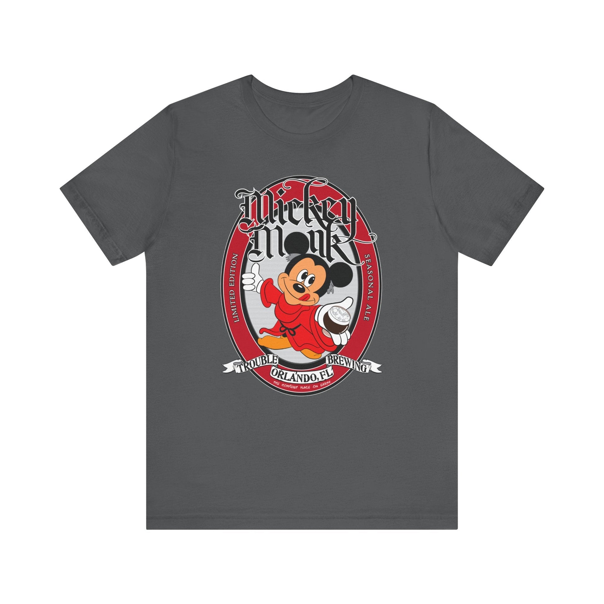 Mickey Monk Beer Label - Speak Out Shirts