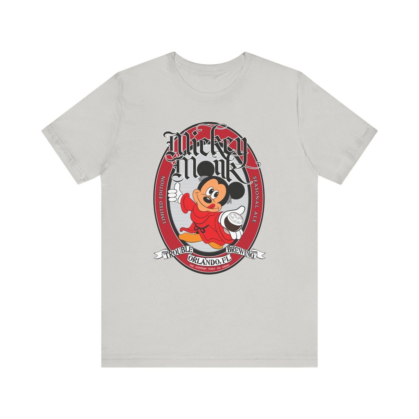 Mickey Monk Beer Label - Speak Out Shirts