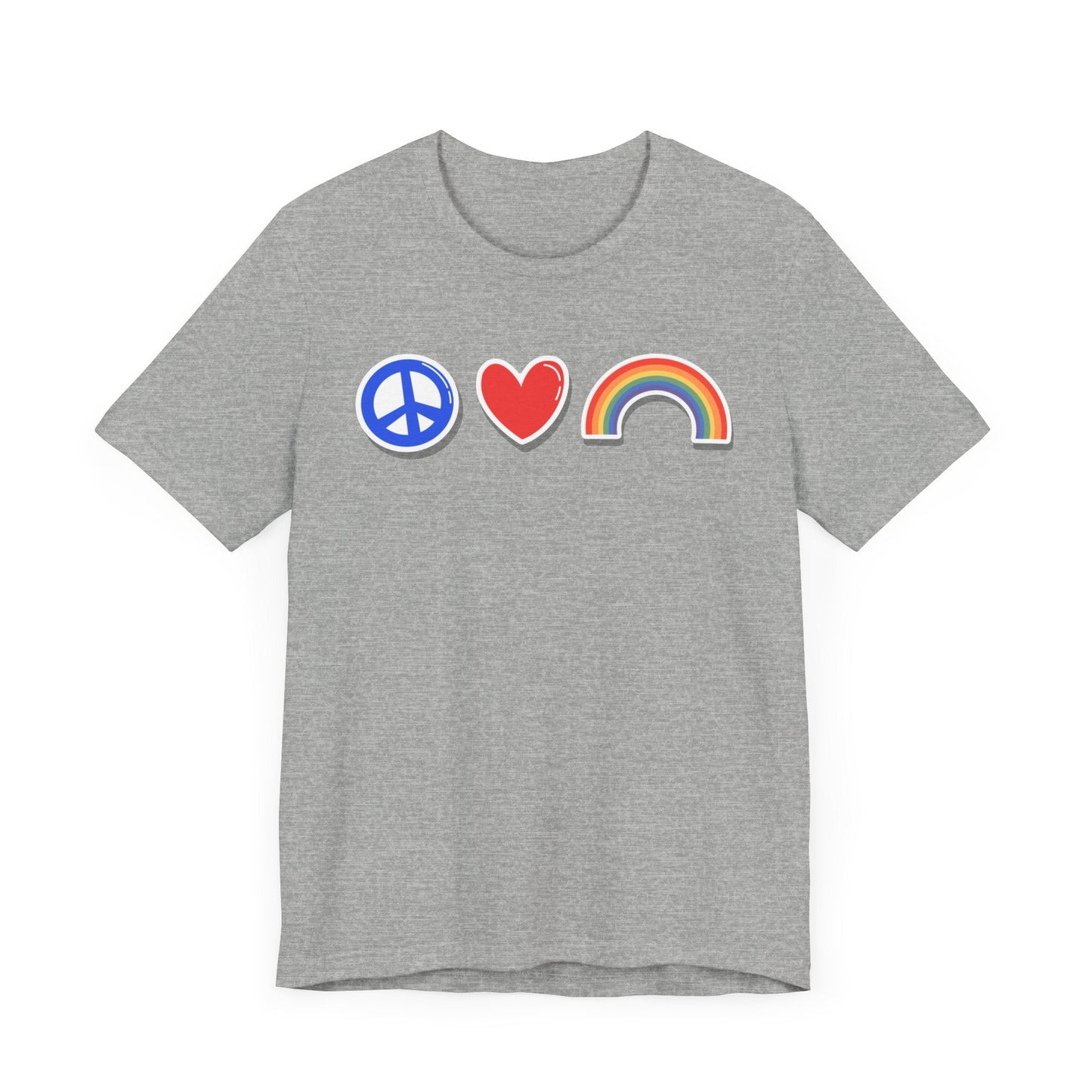 Peace, Love & Pride - Speak Out Shirts