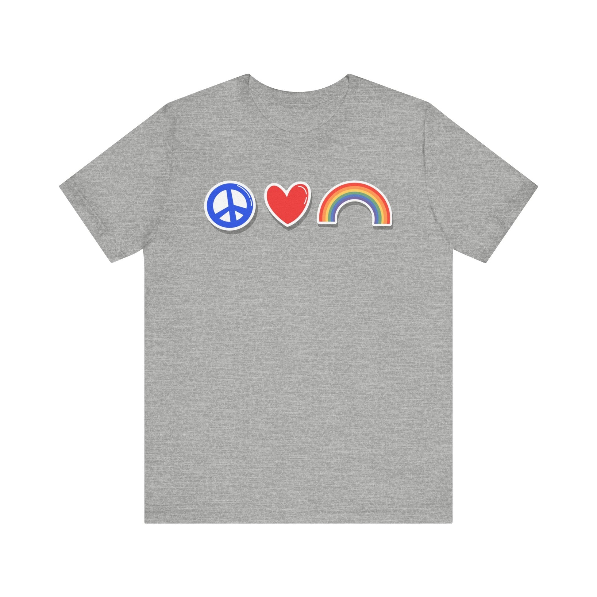 Peace, Love & Pride - Speak Out Shirts