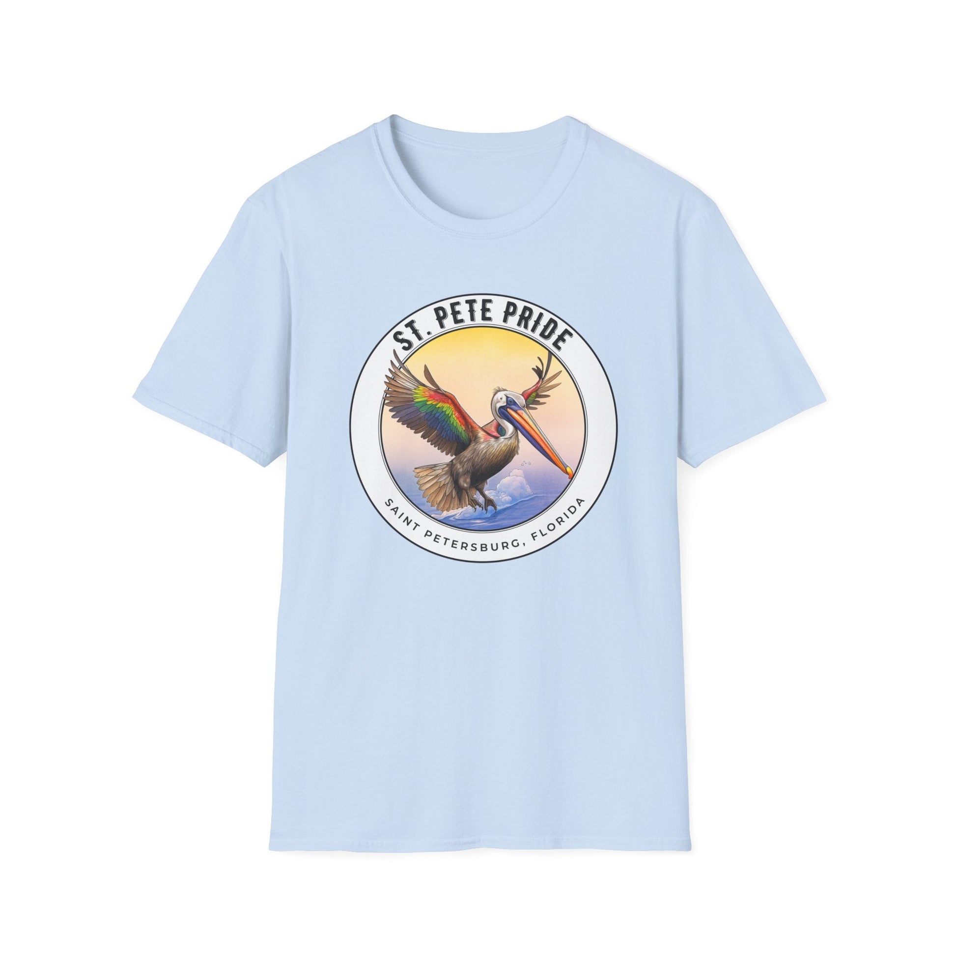 St. Pete Pride Rainbow Pelican - Speak Out Shirts