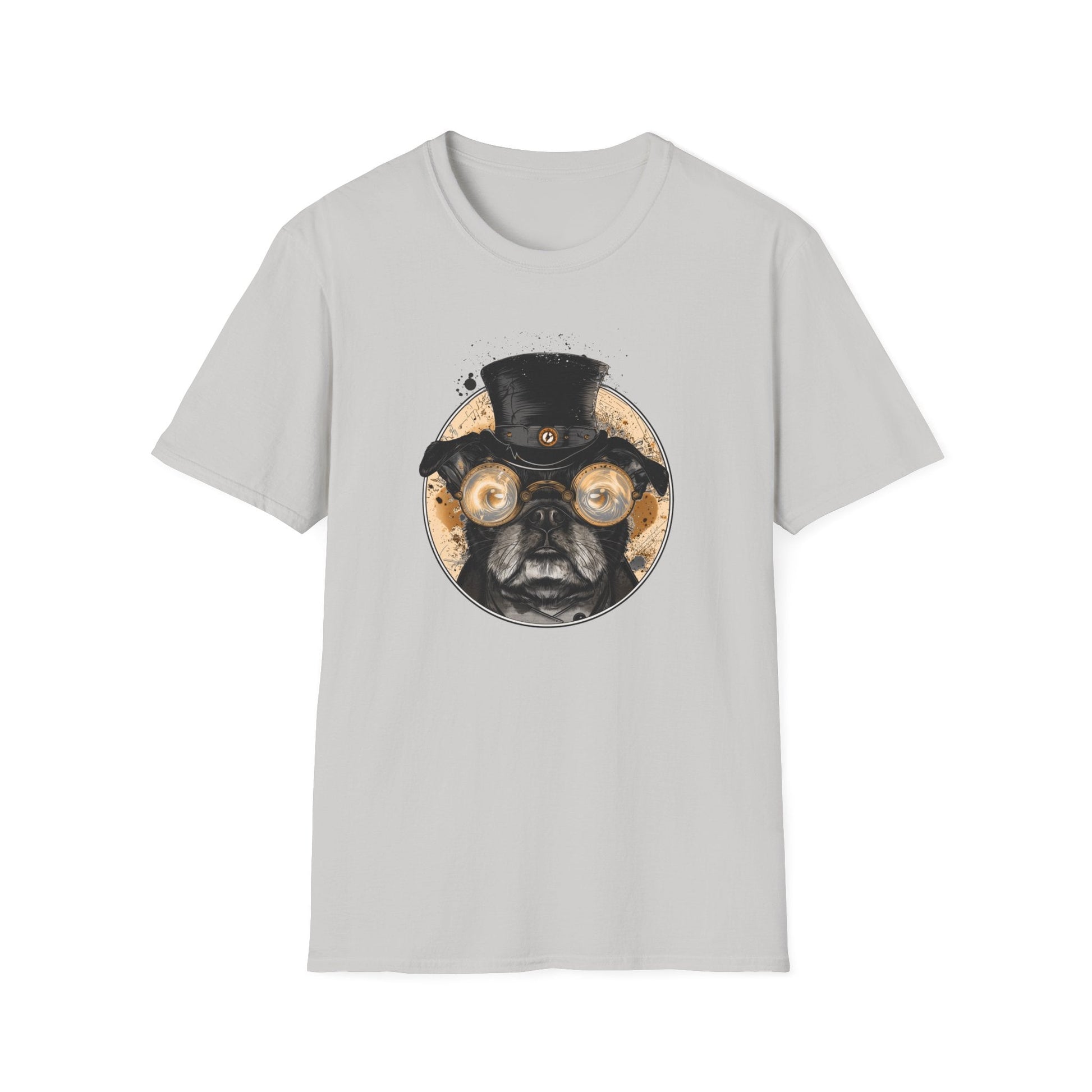 SteamPug Tee - Steampunk Pug Lover Shirt