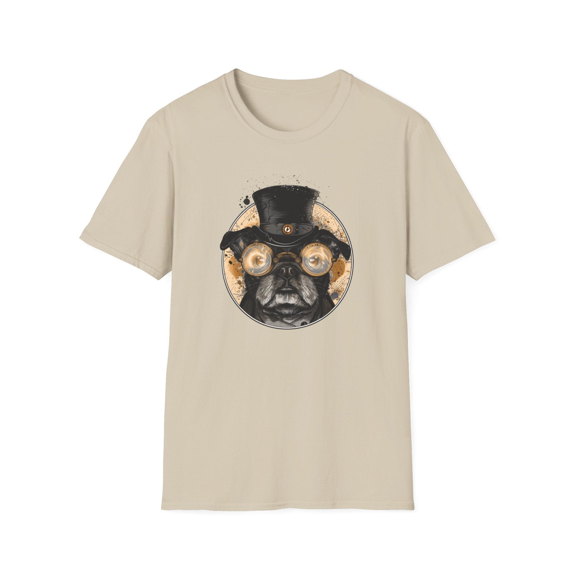 SteamPug Tee - Steampunk Pug Lover Shirt