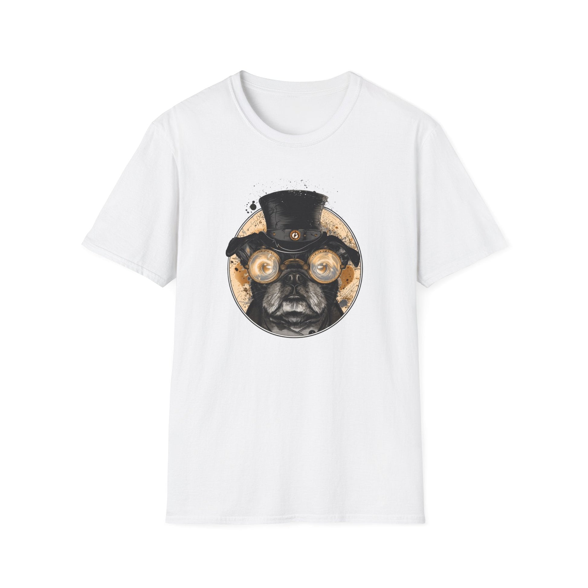 SteamPug Tee - Steampunk Pug Lover Shirt