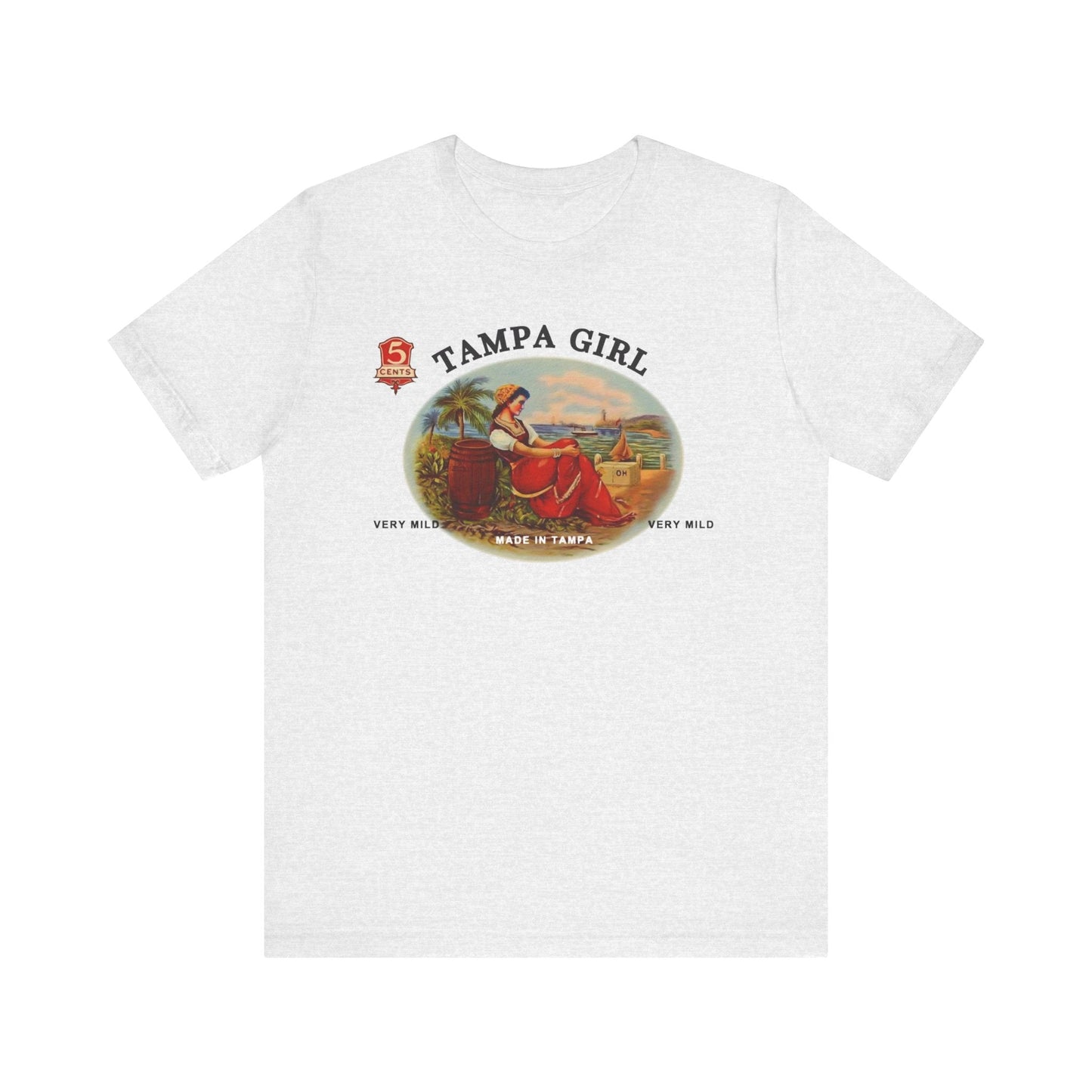 Tampa Girl Cigar Box Art - Speak Out Shirts