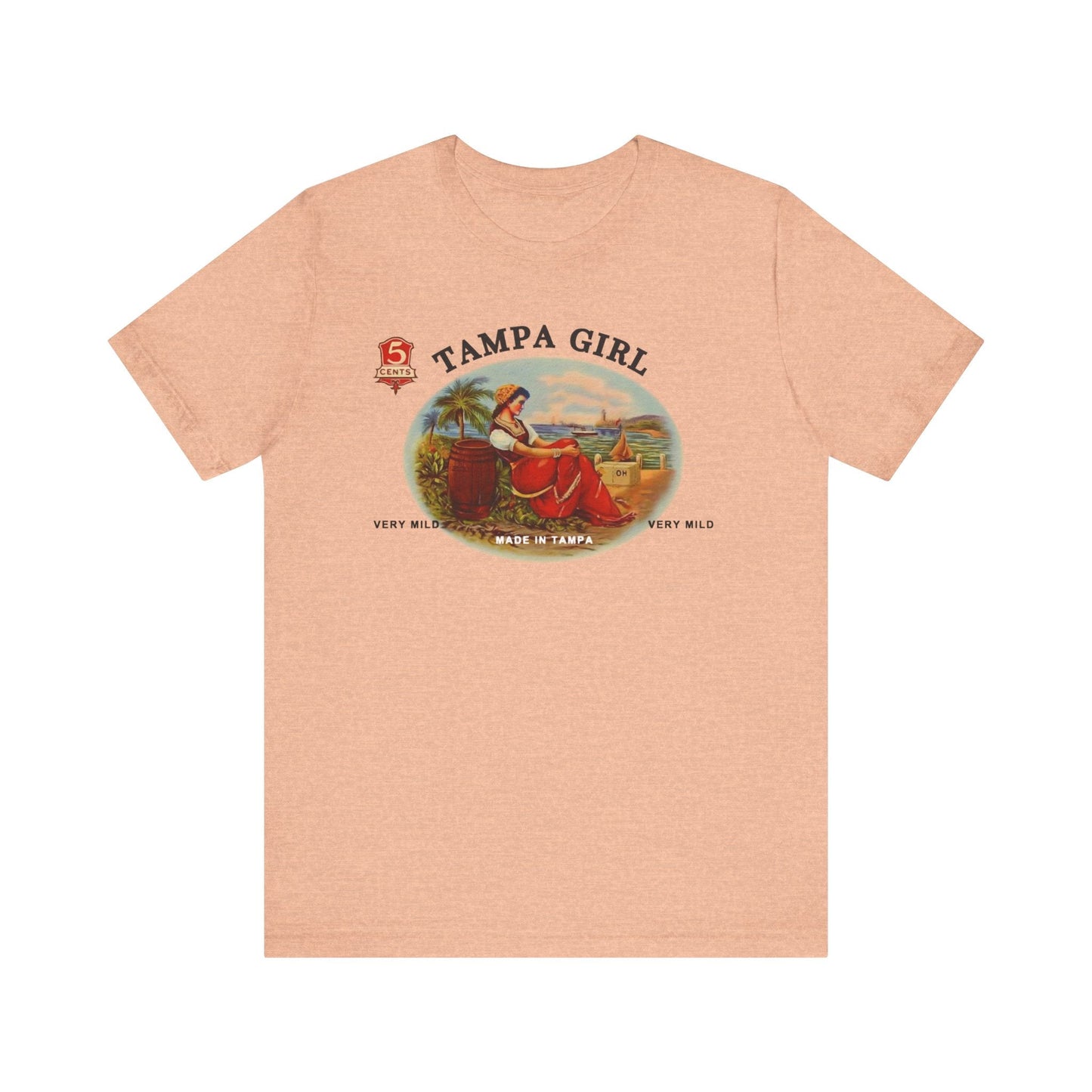 Tampa Girl Cigar Box Art - Speak Out Shirts