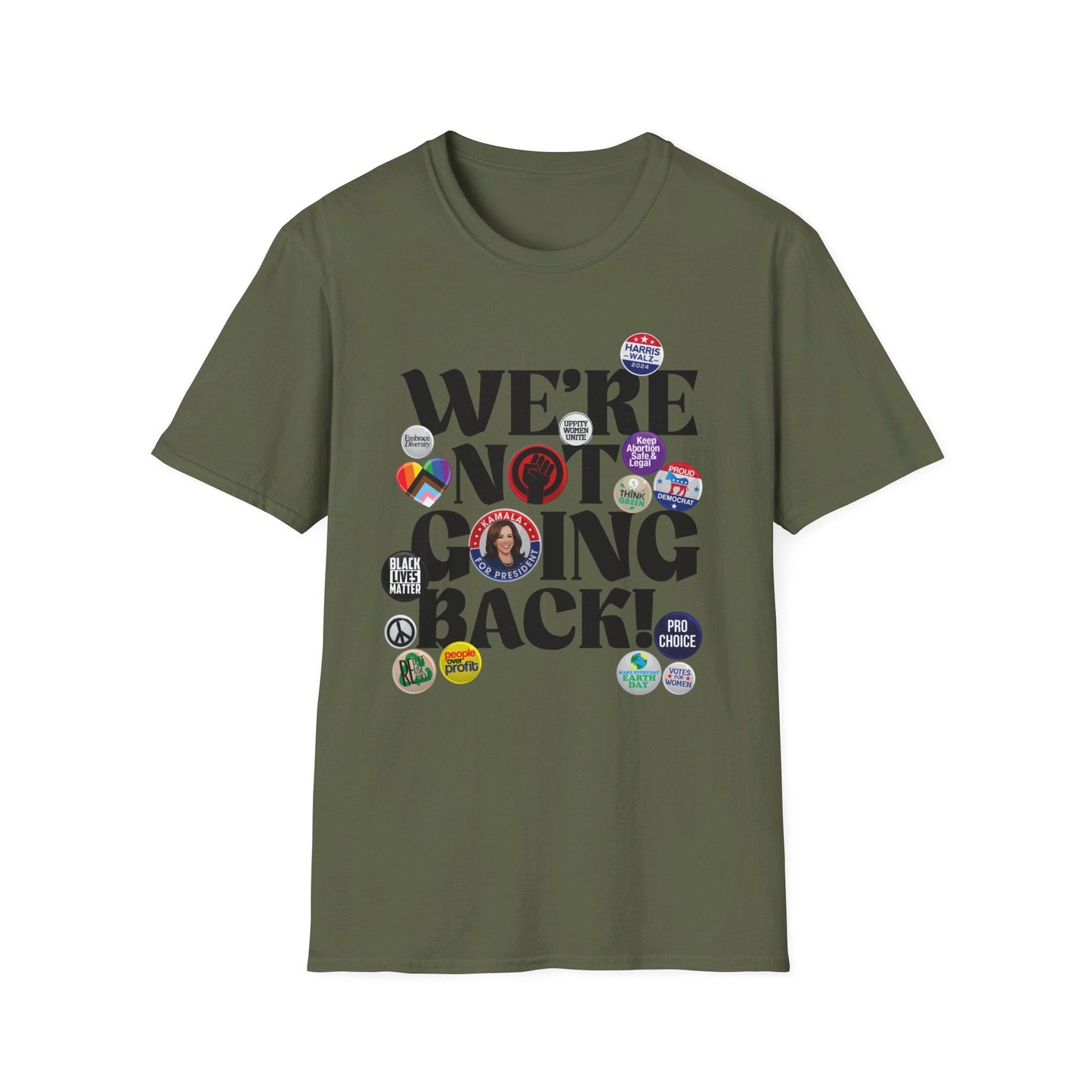 We're Not Going Back - Speak Out Shirts