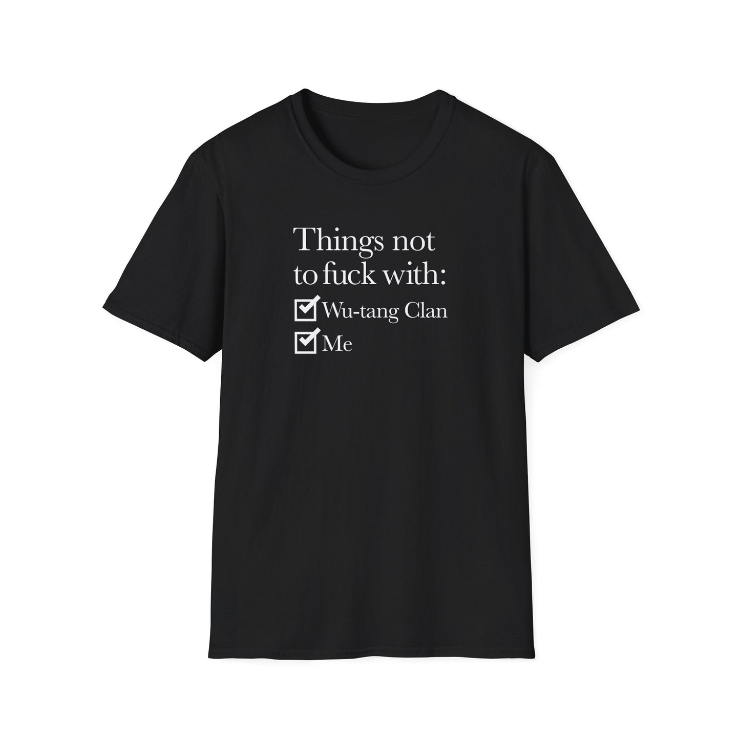 Wu‐Tang Clan Ain’t Nuthing ta F’ Wit - Speak Out Shirts